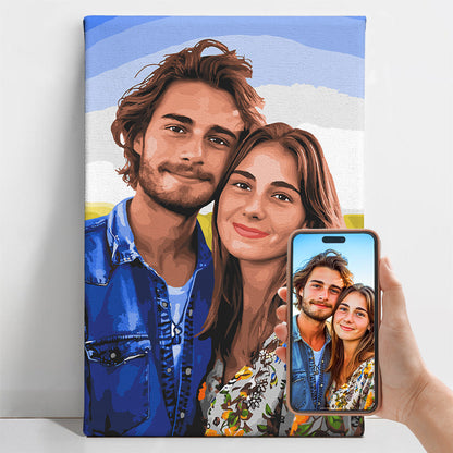 Selfie Paint by Numbers Kit