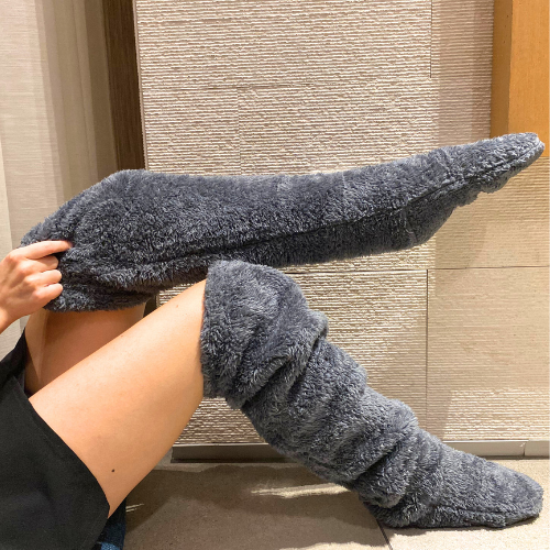 FuzzyLegs Cozy Sock Slippers