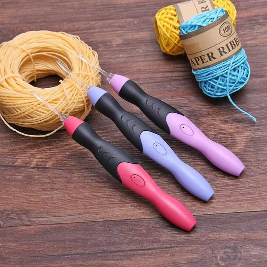 GlowStitch Light-Up Crochet Hooks